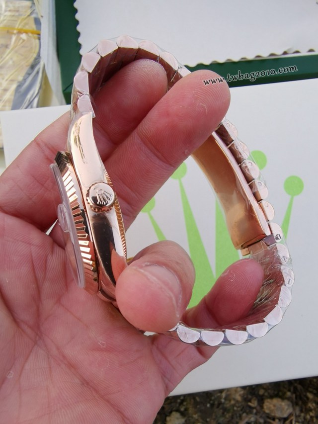 勞力士複刻手錶 Rolex星期日曆型daydate系列 36mm 全自動機械機芯女士腕表  gjs1859